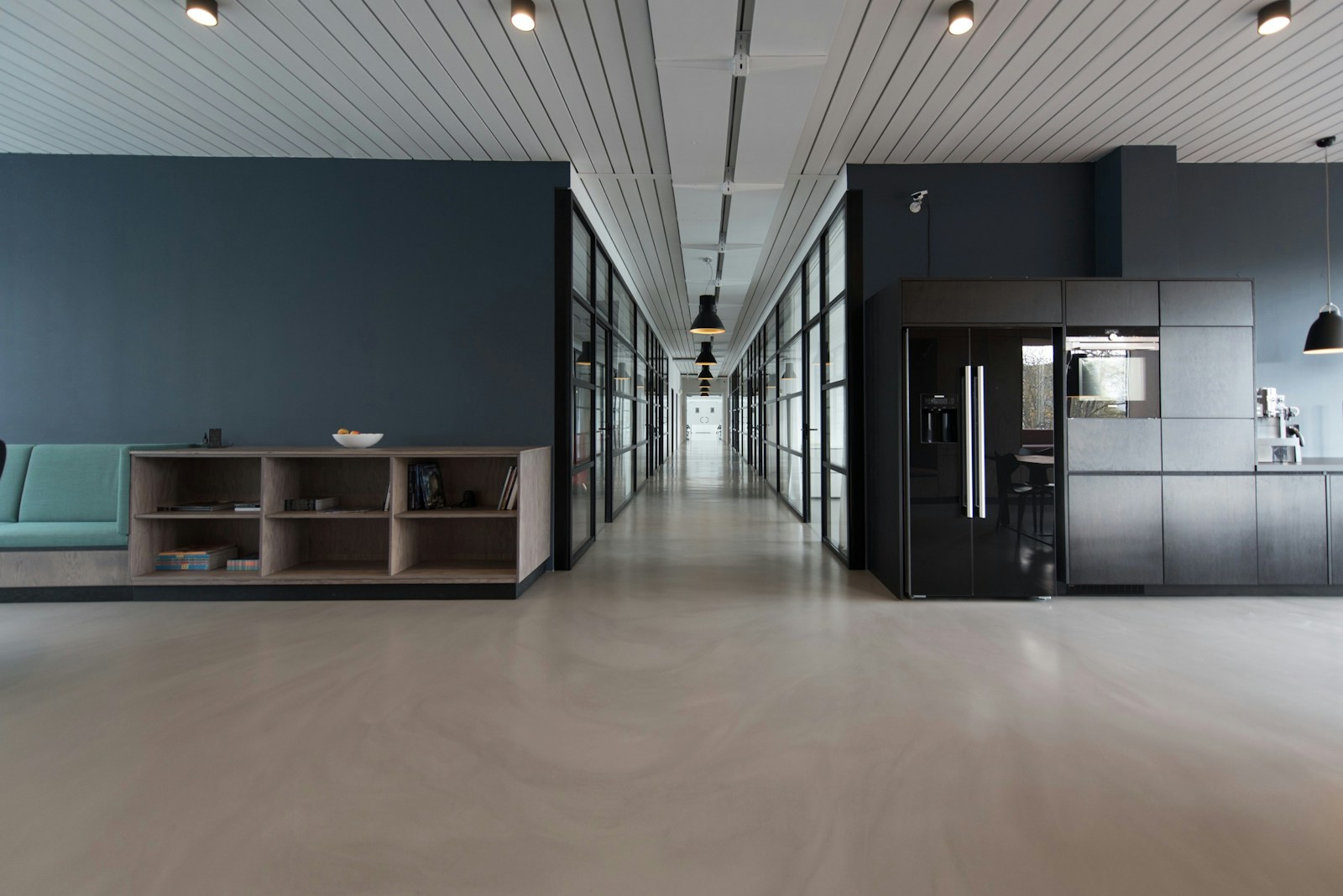SynthVault contact lobby in Vancouver